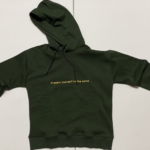 Ankhandco Printed Olive Hoodie