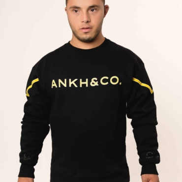 Loose Fit Sweat Shirt - Black