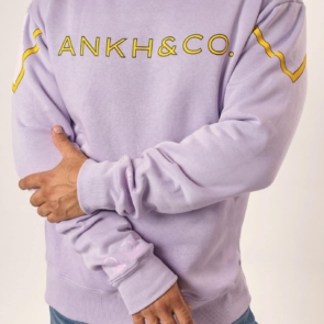 Loose Fit Sweat Shirt - Lilac