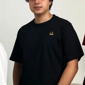 Ankh and Co. Embroidered Standard Fit - Black